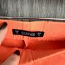 Orange Cropped Trousers - Medium Image 3