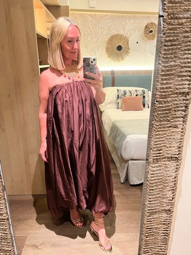 zara maxi dress