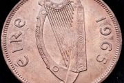 [#295] - Ireland 1965 | Irish 1d | Irish One Penny | KM.11
