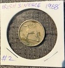 Irish Sixpence 1968 - discounts for multiple purchases