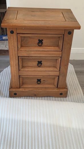 chest of drawers and locker