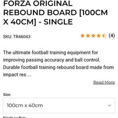 Rebounder board
