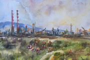 poolbeg watercolour