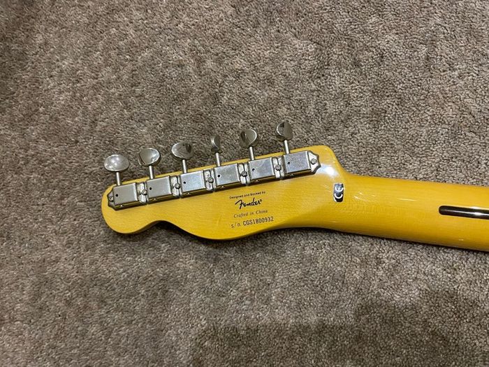 2018 Squier Classic Vibe '50s model manufactured in China. Built at the  Grand Reward factory
