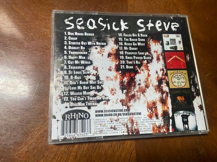The Best of Seasick Steve CD Walkin' Man