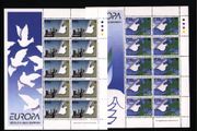 1995 Ireland Europa Peace &amp; Freedom Commemorative Stamps Sheetlet Mint Never Hinged (MNH)