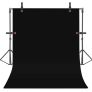 Photo studio Background Black 5x10 (160cm x 300cm) Image 2
