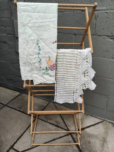Old wood Clothes Horse