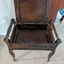 Edwardian Mahogany Piano Stool Image 3