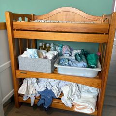 baby changing table