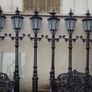 Set of 12 cast iron avenue lamps Image 3