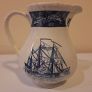 SALE! Small Blue and White WEDGWOOD Friendship Salem Milk / Cream / Water Jug Image 8