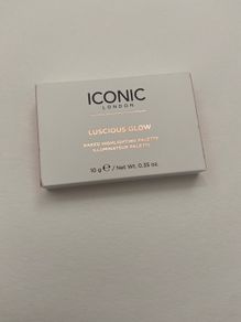 Iconic London luscious glow baked highlighter palette 10 g