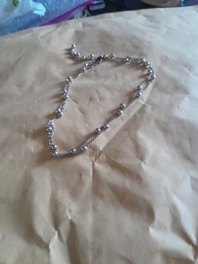 ladies silver chain