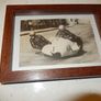 Vintage Motorcycle Photographs Framed Image 4