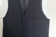 Mens Next black waist coat - medium 40R