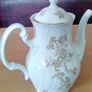 Bernadotte porcelain Czechoslovakia Coffee Pot set Trio Image 5