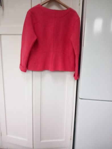 Oska Boiled Wool Jacket S3 Excellent Condition Coral Shade