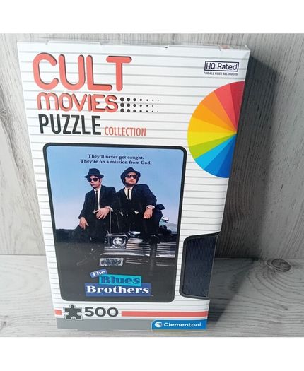 Cult Movies Puzzle Collection Blues Brothers 500 Piece Jigsaw - New Sealed