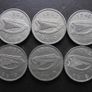 10 Irish 6 pence coins (1940-1968) Image 3