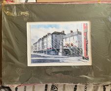 Quay Street, New Ross, Co. Wexford - Mounted art print