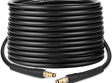 10m Pressure Washer Replacement Hose for Karcher K Series Pressure Washer K2 K3 K4 K5 K6 K7 Click Plug Quick Connector(6)