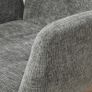 Upholstered Armchair, Accent Chair, Modern Design, Swivel, up to 120 kg, Dark Gray Image 4