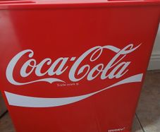 husky coca cola fridge