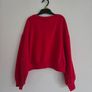 8years, With Tags Next Red Varsity Sweatshirt Image 4