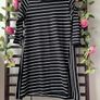 tunic Zara black & white tunic top asymmetrical style small Image 5
