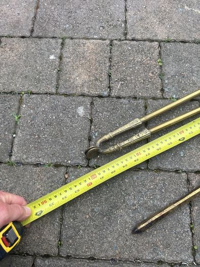 vintage fireplace tools