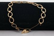 9ct yellow gold bracelet