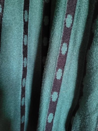 Jumper dress dark green M turtle neck
