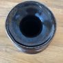 Mid century Strehla Keramik fat lava vase Image 5