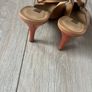 Lodi womans nude sling back shoes Image 3