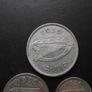 1939 Irish Republic. Set of 3 Silver Coins: Half Crown&Florin&Shilling Image 4