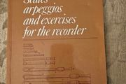 Scales Arpeggios And Exercises For The Recorder. By Margaret And Robert Donington.  First Edition Paperback In Good Condition.  See Photos For Same.