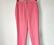 Topshop Boutique blush pink smart tailored trousers size 8-10