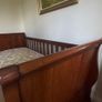 Stunning solid cherry wood bed Image 5