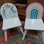 Toddler Unicorn Table and Chairs Image 3