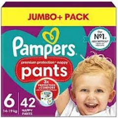 Pampers size 1x5 and 3x6 nappy pants boxes - unopened