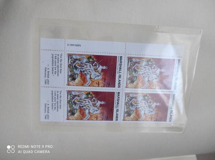 The History of World War II in the postage stamps