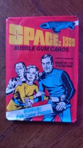 Space 1999 bubblegum cards,Original