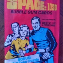 Space 1999 bubblegum cards,Original