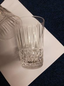 waterford glasses x 2
