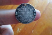 1895 South Africa Silver One Shilling Coin