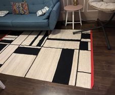 ikea rug woven