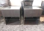 Two Ikea Ramvik Coffee Tables