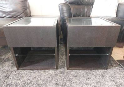 Two Ikea Ramvik Coffee Tables