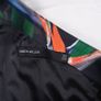 Karen Millen Black Orange Bird of Paradise Floral Halter Neck Fit and Flare Dress 14UK/42EU Image 3